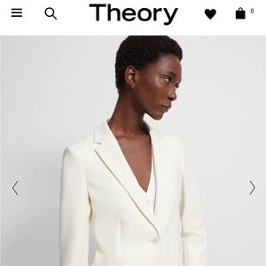 Never worn linen Theory blazer